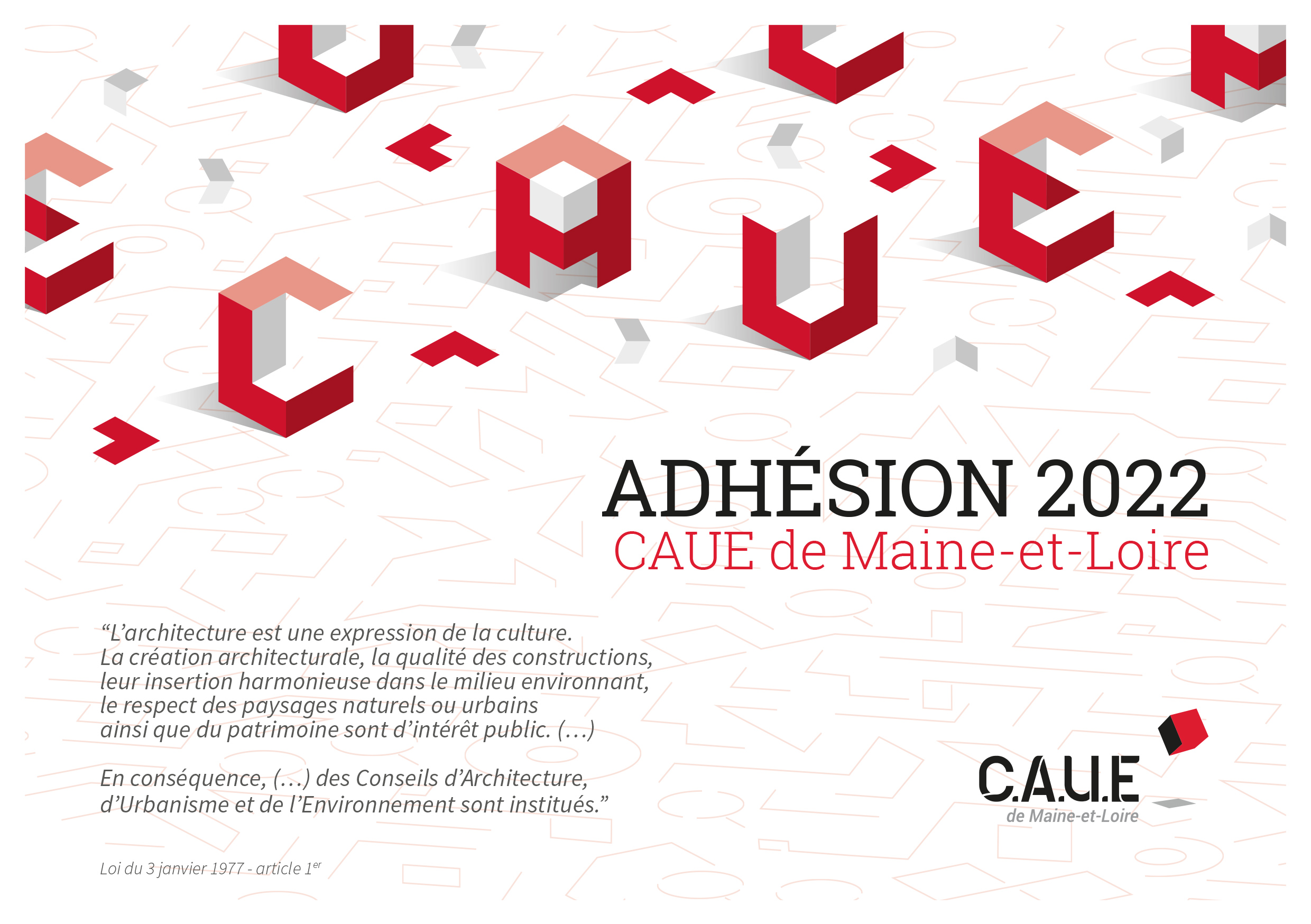 Adhesion CAUE 2022