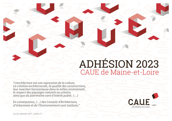Adhesion CAUE 2023