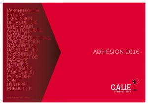 Bulletin d'adhésion 2016