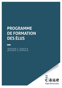 Programme de formation des élus 2020-2021
